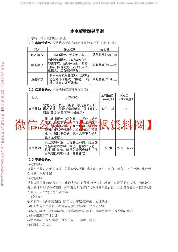 外科护理学